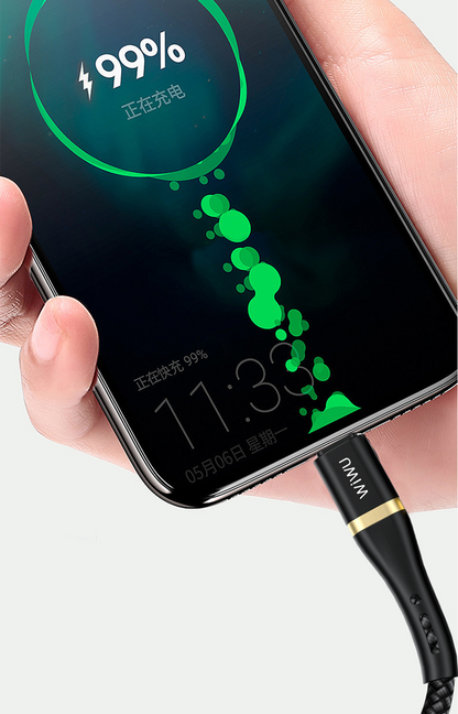 Wiwu Elite ED-102 Micro Usb Kablo 1.2M Siyah