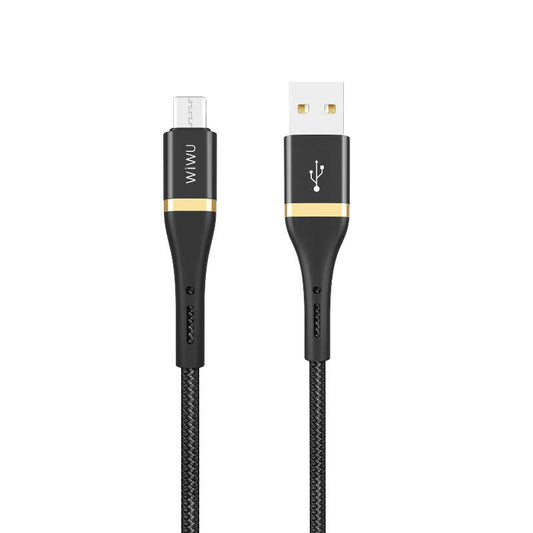 Wiwu Elite ED-102 Micro Usb Kablo 3M Siyah