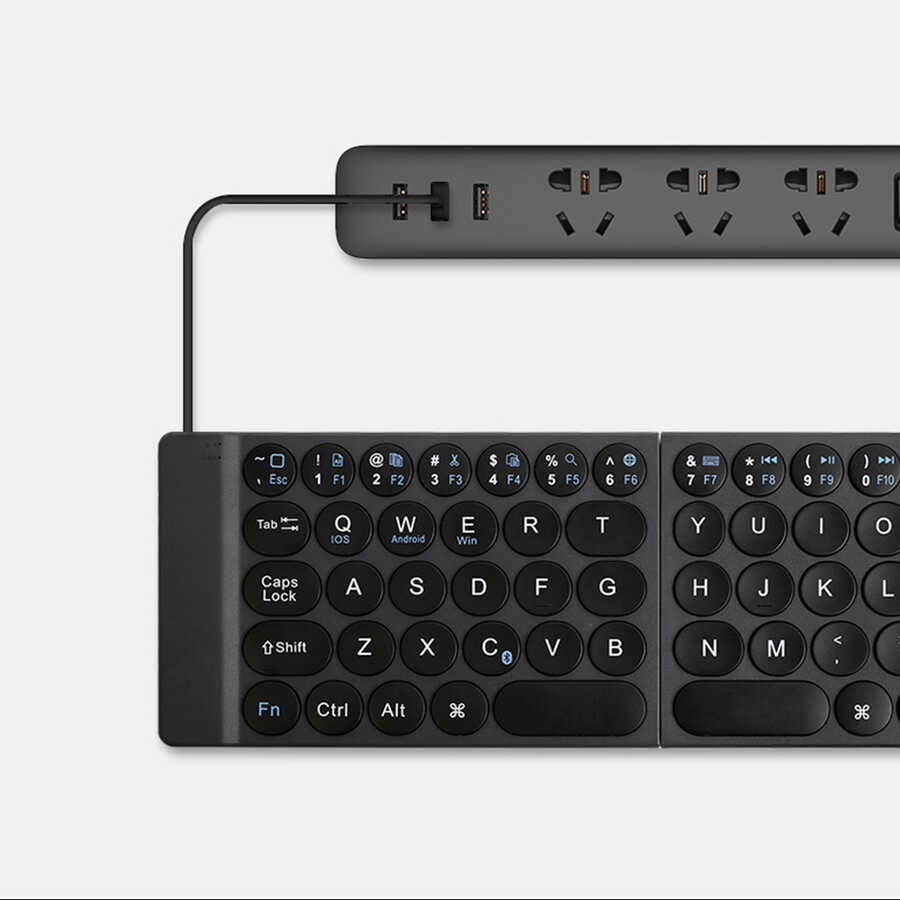 Wiwu FMK-01 Fold Mini Keyboard Siyah