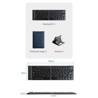 Wiwu FMK-01 Fold Mini Keyboard Siyah