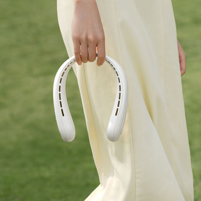 Wiwu FS02 Halter Taşınabilir Şarjlı Boyun Askılı Fan Beyaz