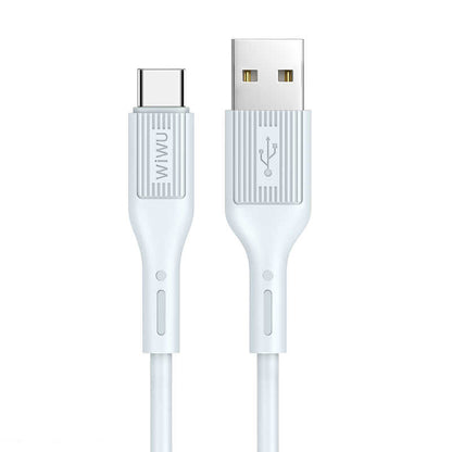 Wiwu G50 Vivid Type-C Usb Kablo Beyaz