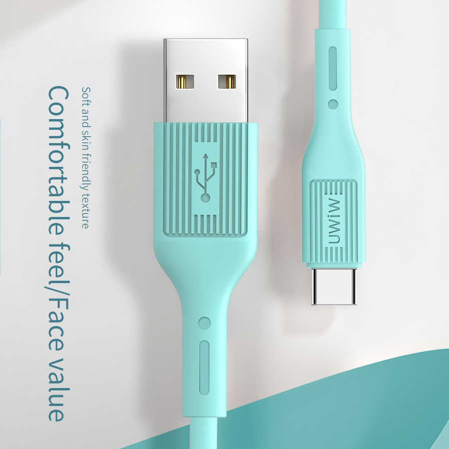Wiwu G60 Vivid Lightning Usb Kablo Beyaz