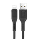 Wiwu G60 Vivid Lightning Usb Kablo Siyah