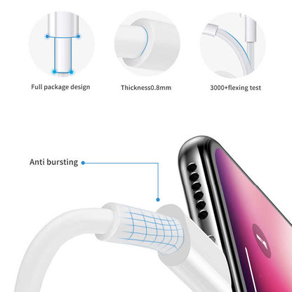 Wiwu G90 20W PD To Lightning Kablo 1M Beyaz