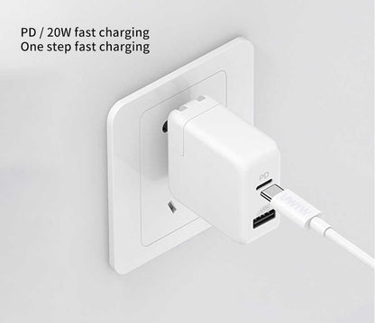 Wiwu G90 20W PD To Lightning Kablo 1M Beyaz