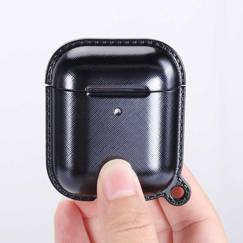 Wiwu Grace Electroplate Airpods Kılıf Siyah