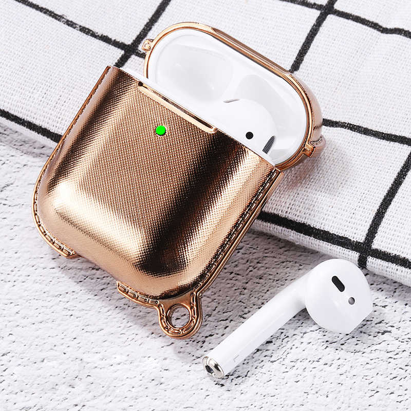 Wiwu Grace Electroplate Airpods Kılıf Gold