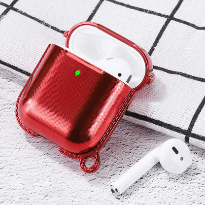 Wiwu Grace Electroplate Airpods Kılıf Kırmızı