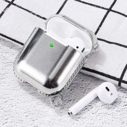 Wiwu Grace Electroplate Airpods Kılıf Gümüş