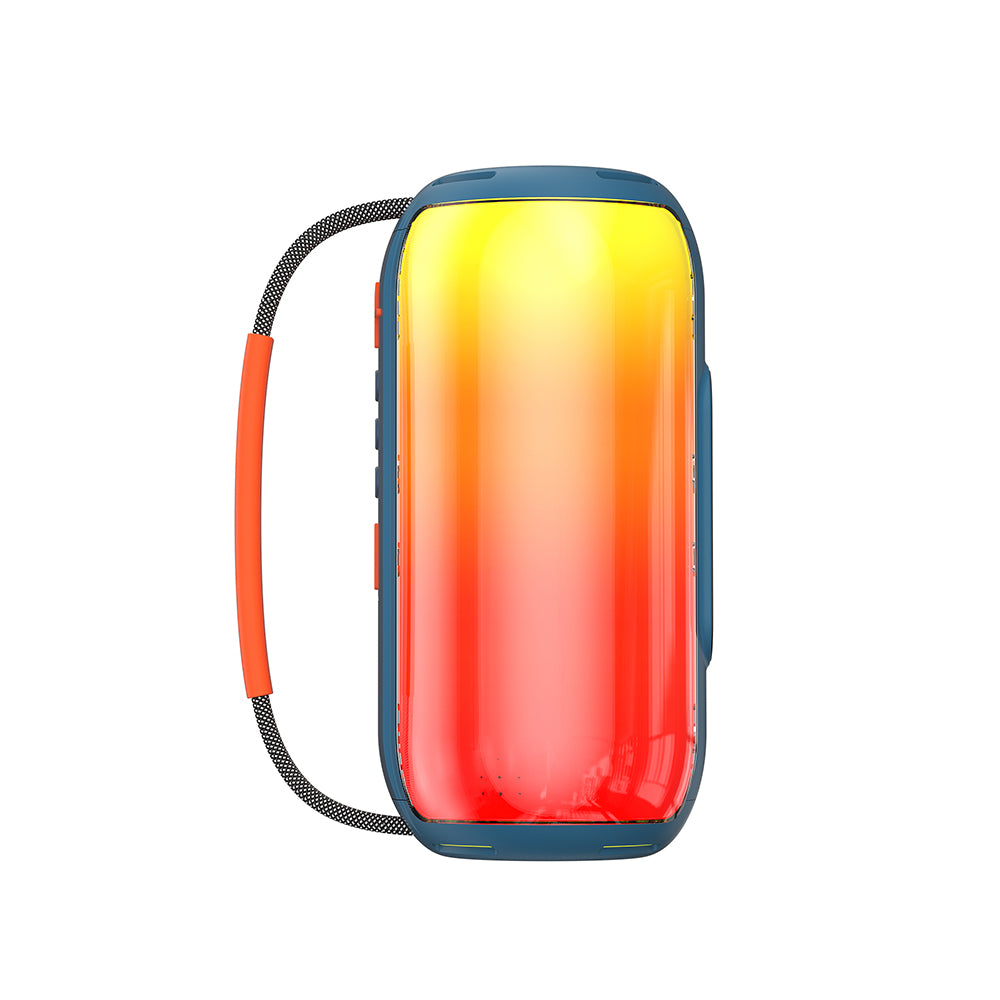 Wiwu H6 RGB Işıklı Askılı TWS Bluetooth Speaker Hoparlör v5.3 16W Mavi