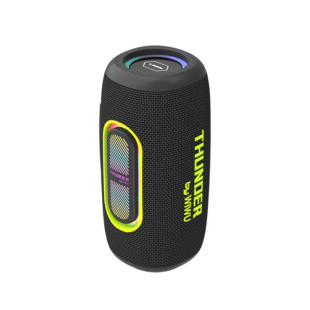 Wiwu H7 RGB Işıklı Askılı TWS Bluetooth Speaker Hoparlör v5.3 40W Siyah