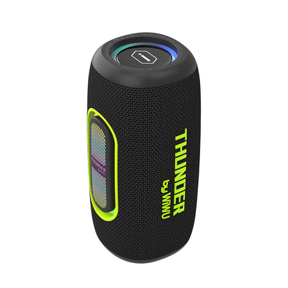 Wiwu H7 RGB Işıklı Askılı TWS Bluetooth Speaker Hoparlör v5.3 40W Siyah