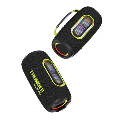 Wiwu H7 RGB Işıklı Askılı TWS Bluetooth Speaker Hoparlör v5.3 40W Siyah