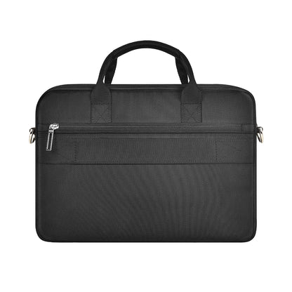 Wiwu Hali Serisi 1680D Su Geçirmez Polyester Kumaş Çapraz Vücut Askılı 15.6 inç Laptop Çantası Siyah
