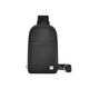 Wiwu Hali Serisi Crossbody 1680D Su Geçirmez Naylon Kumaş Omuz Askılı Çapraz Vücut Çantası Siyah