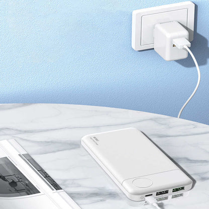 Wiwu JC-14 Super Flash Charge 10000 Mah Power Bank Beyaz