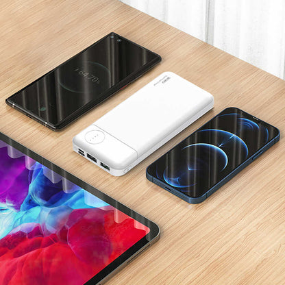 Wiwu JC-14 Super Flash Charge 10000 Mah Power Bank Beyaz