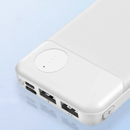 Wiwu JC-14 Super Flash Charge 10000 Mah Power Bank Beyaz