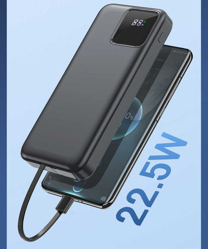Wiwu JC-18 PD Hızlı Şarj Özellikli Led Göstergeli Powerbank 18W 10000mAh Beyaz
