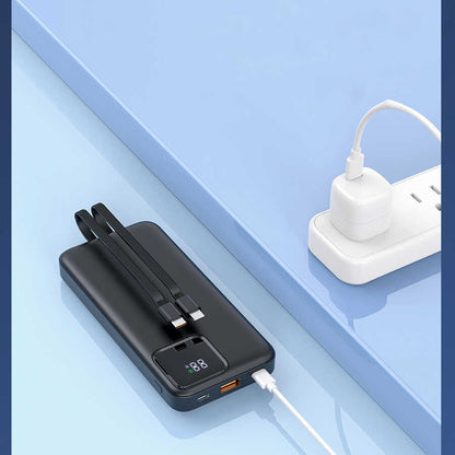 Wiwu JC-18 PD Hızlı Şarj Özellikli Led Göstergeli Powerbank 18W 10000mAh Beyaz