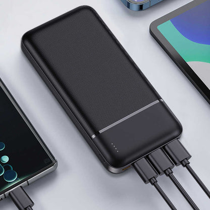 Wiwu JC-19 PD Hızlı Şarj Özellikli Şarj Göstergeli Powerbank 20W 10000mAh Beyaz