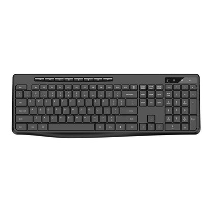 Wiwu KM-01 Kablosuz Ofis Klavye ve Mouse Combo Set Siyah