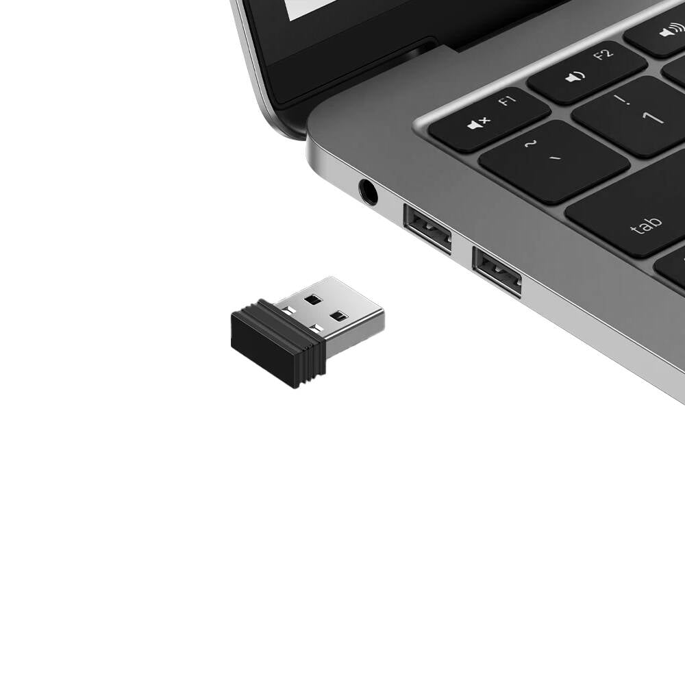 Wiwu KM-01 Kablosuz Ofis Klavye ve Mouse Combo Set Siyah