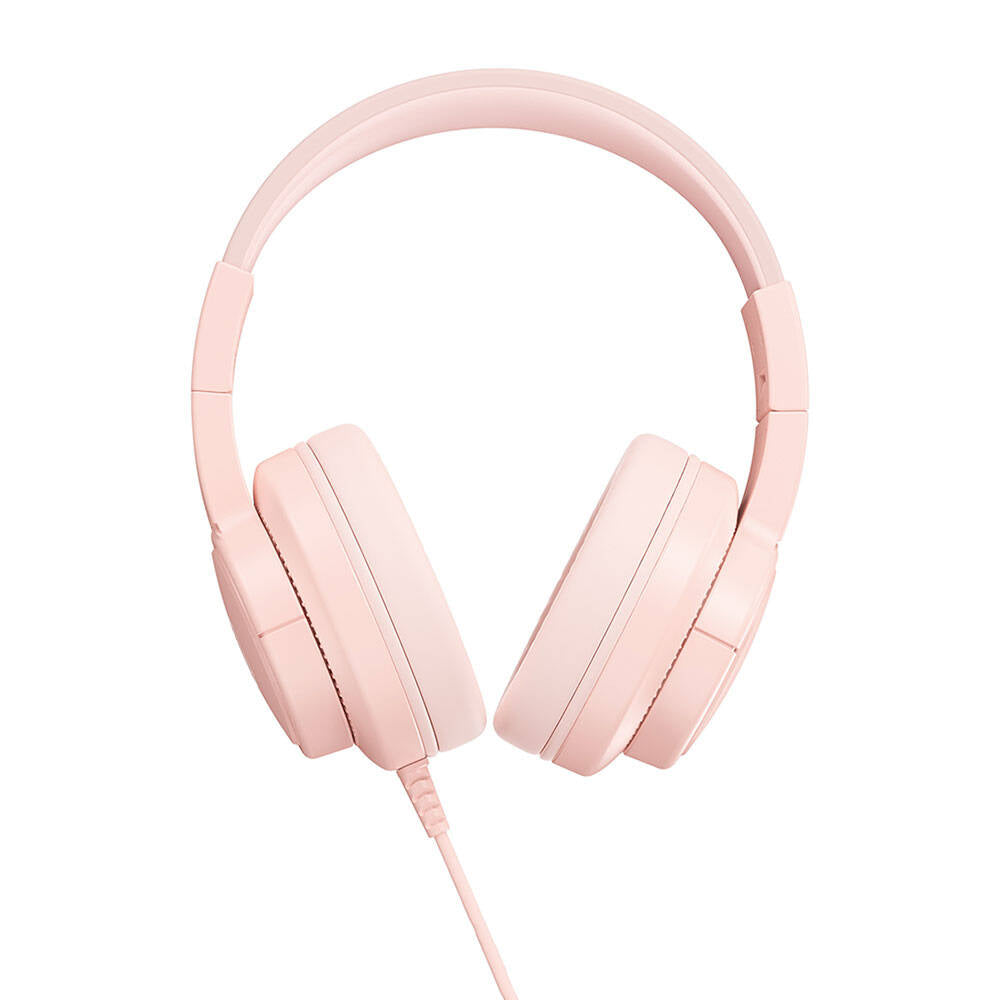 Wiwu KTD-01 Hi-Fi Ses Kaliteli Kablolu Katlanabilir 3.5mm Kulak Üstü Kulaklık Pembe