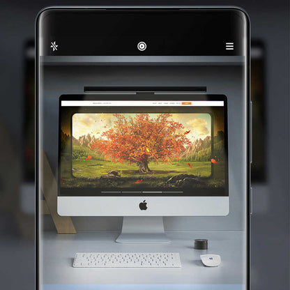 Wiwu L1 Uzaktan Kumandalı Ekran Üstü Aydınlatma Lambası Siyah