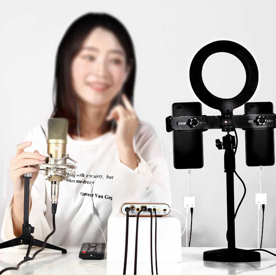 Wiwu LT01 Plus Lightning Ses Adaptörü Beyaz