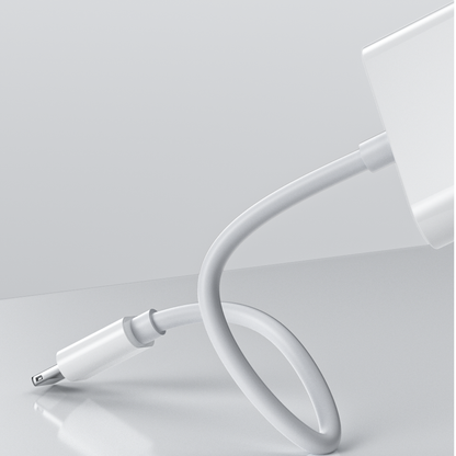 Wiwu LT01 Pro Lightning Ses Adaptörü Beyaz