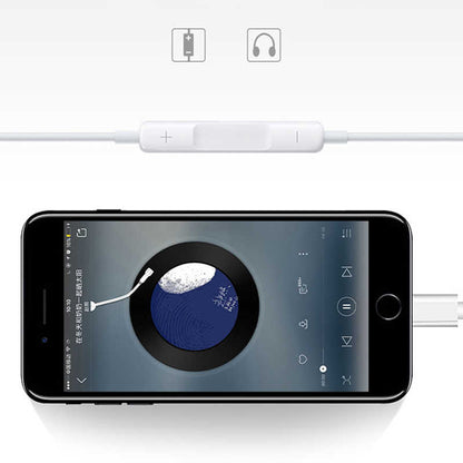 Wiwu LT02 Plus Lightning Ses Adaptörü Gri