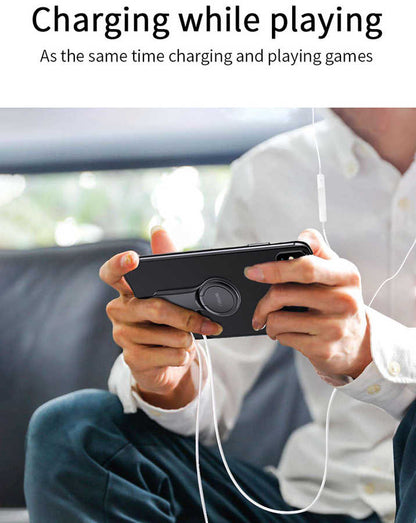 Wiwu LT05 Lightning Ses Adaptörü Siyah