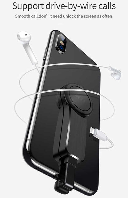 Wiwu LT05 Lightning Ses Adaptörü Siyah