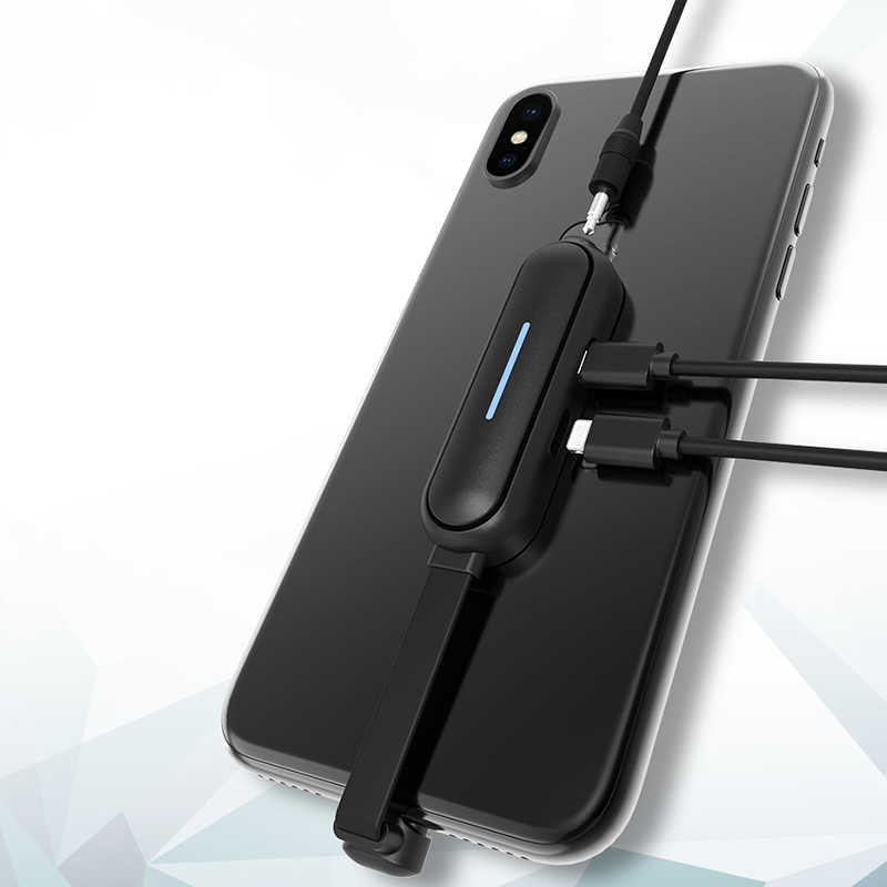 Wiwu LT06 Lightning Ses Adaptörü Gümüş