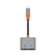 Wiwu LT08 Konuşma Destekli Lightning To 3.5mm Aux Çevirisi Ses Adaptörü