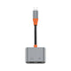 Wiwu LT09 Lightning Şarj Ve Lightning Kulaklık Dönüştürücü Adaptör