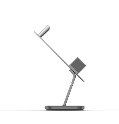 Wiwu M15 Mıknatıslı Kablosuz Şarj Standı 15+15W Max. Gri