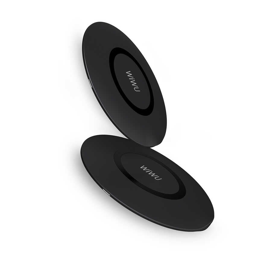 Wiwu M3 Wireless Magnetik Şarj 15W iOS Android Destekli Siyah