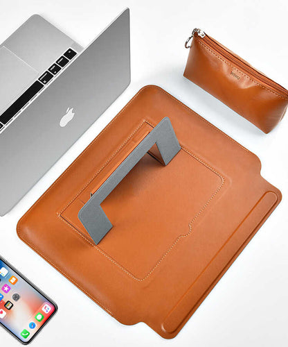 Apple Macbook 13.3' New Pro Wiwu Macbook Skin Pro Portable Stand Kılıf Mavi
