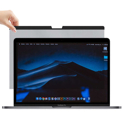 Apple Macbook 13.3' New Pro Wiwu Mıknatıslı Privacy Ekran Koruyucu Siyah