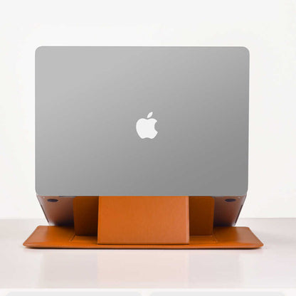 Apple Macbook 13.3' Pro 2020 Wiwu Macbook Skin Pro Portable Stand Kılıf Siyah