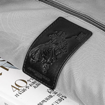 Wiwu Master Fingerprint Lock Serisi Parmak İzi Kilitli Suya Dayanıklı Sırt Çantası Siyah