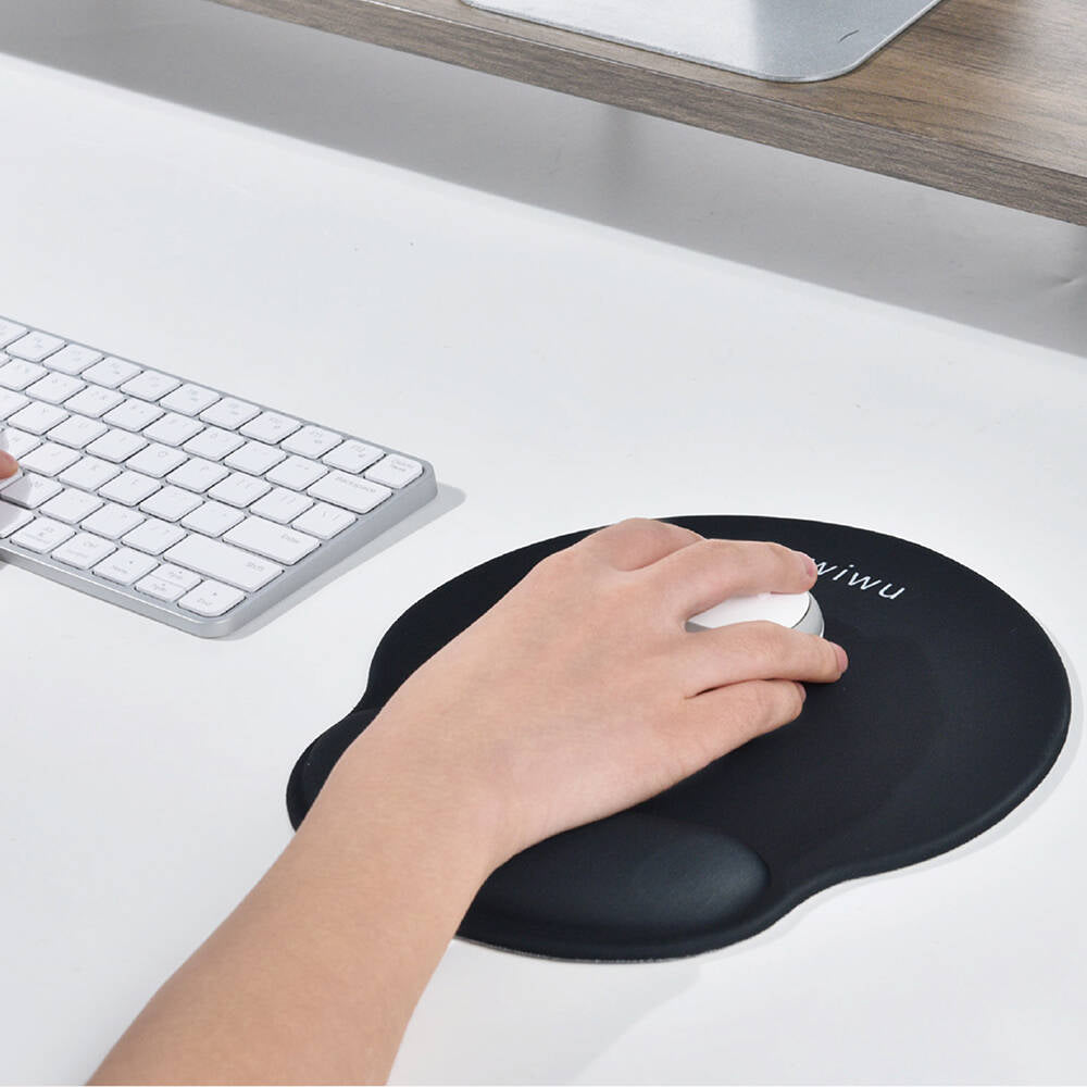 Wiwu MP-01 Ergonomik Tasarımlı Mouse Bilek Destek Pedi Siyah