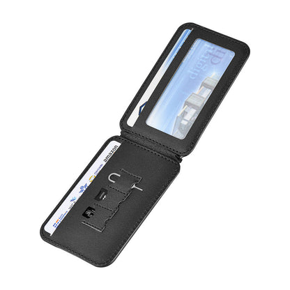 Wiwu MW-003 Mag Wallet Standlı Magnetik Kartlık Siyah