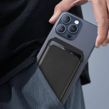 Wiwu MW-003 Mag Wallet Standlı Magnetik Kartlık Siyah