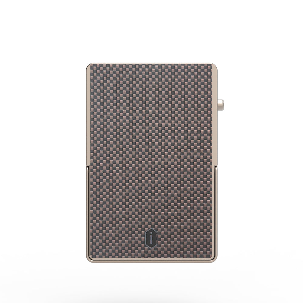 Wiwu MW-007 Warriors Pop-Up Buton Tasarımlı Magnetik Aramid Fiber Metal Standlı Kartlık Titanyum