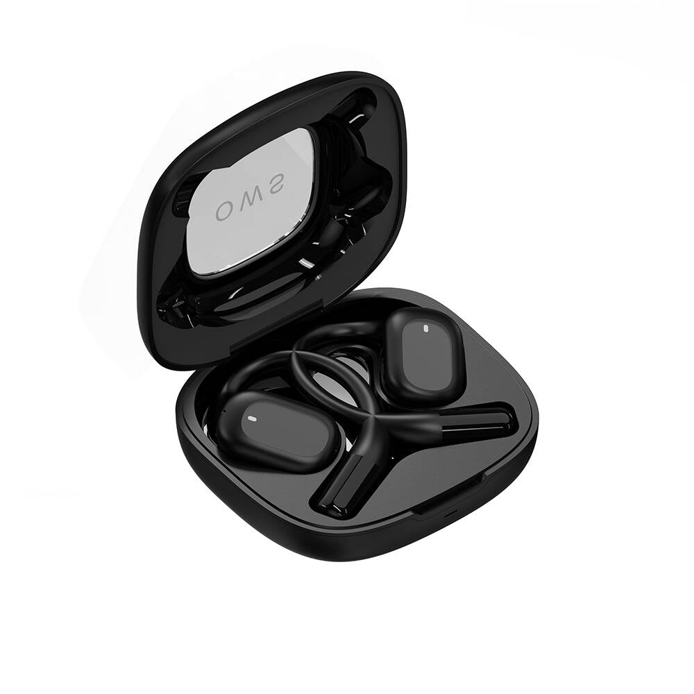 Wiwu O100 Openbuds OWS Kulak İçi Bluetooth v5.3 Kulaklık Siyah
