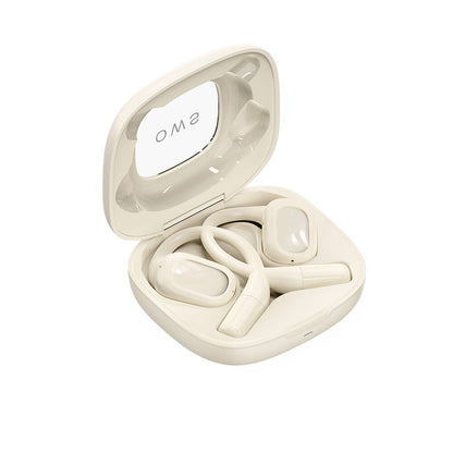 Wiwu O100 Openbuds OWS Kulak İçi Bluetooth v5.3 Kulaklık Siyah